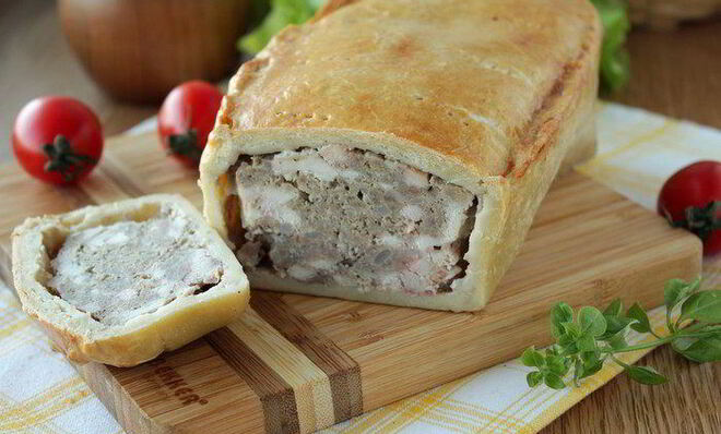 Паштет в хрустящем тесте