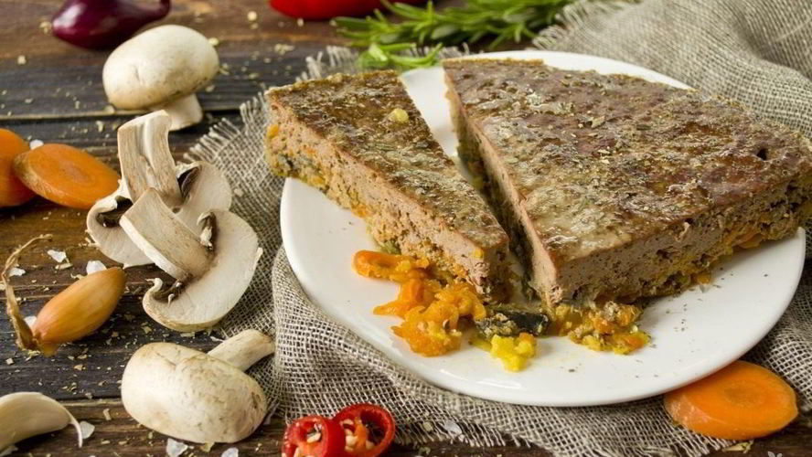 Рецепт паштета запеченного из говяжьей печени