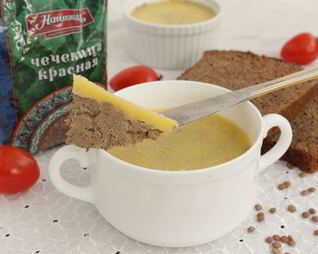 Печеночно-чечевичный паштет