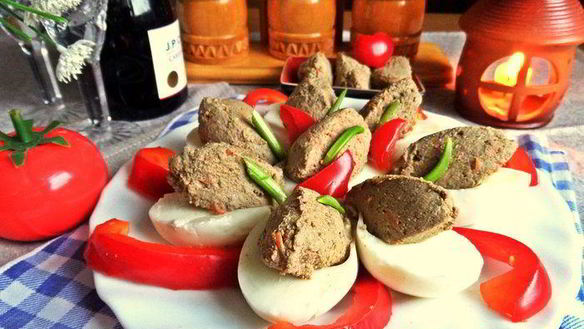 Рецепт Печеночного паштета яичного