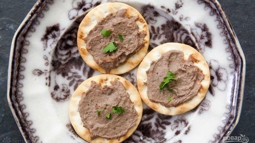 Рецепт вкусного куриного паштета