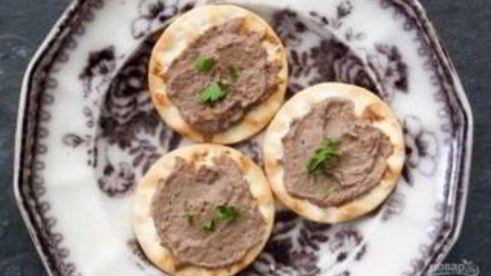 вкусный куриный паштет