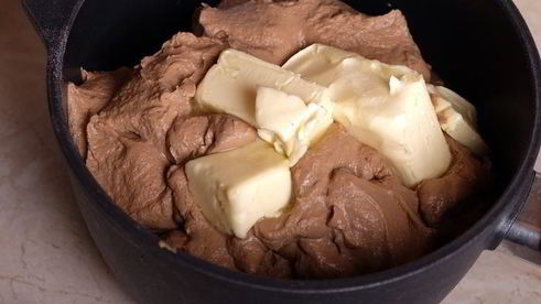 запеченный печеночный паштет с грибами