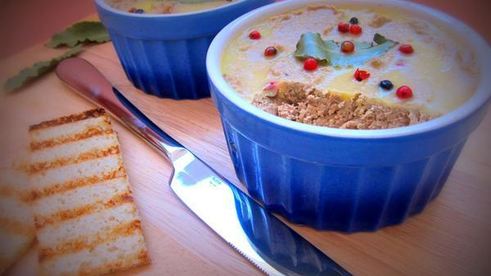 запеченный утиный паштет