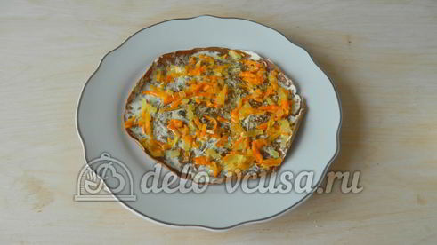 печеночный торт из свиной печени