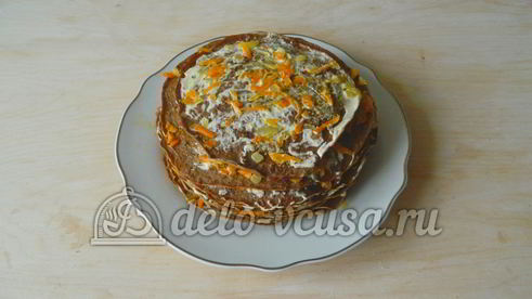 печеночный торт из свиной печени