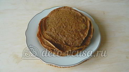 печеночный торт из свиной печени