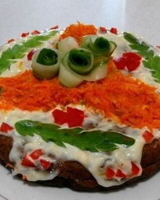 Печеночный торт в мультиварке