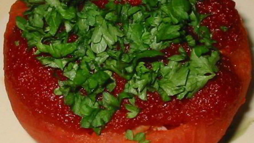 Рецепт помидора, фаршированного тунцом