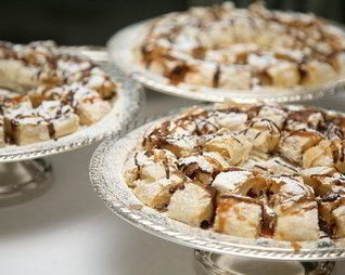 Бананово-арахисовые роллы