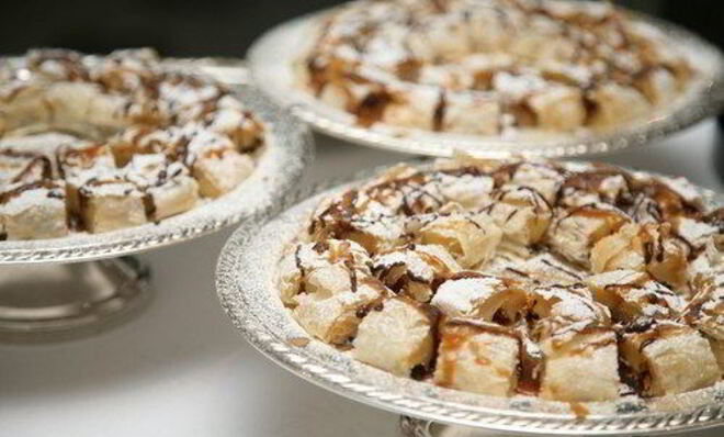 Бананово-арахисовые роллы