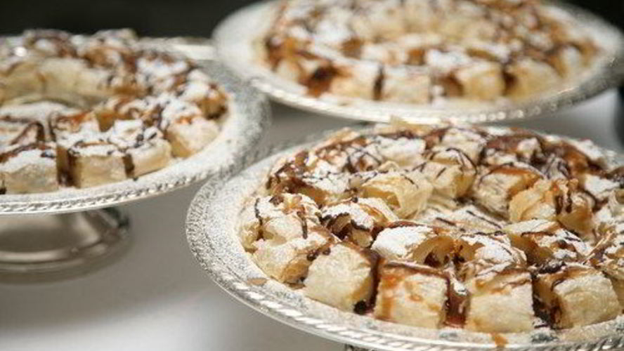 Рецепт бананова-арахисовых роллы