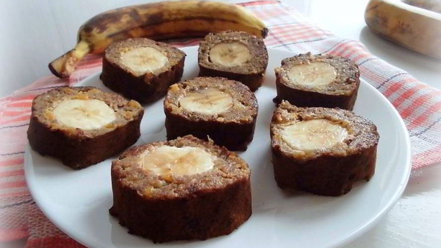 Рецепт банановых роллов