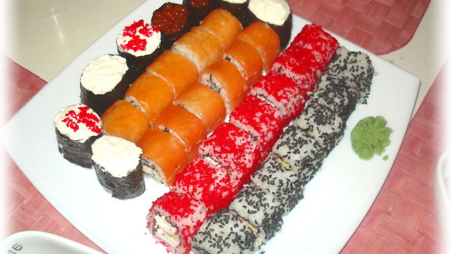 Рецепт домашних сырных роллов и суши