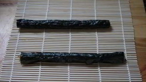 фальшивые суши-роллы с курицей