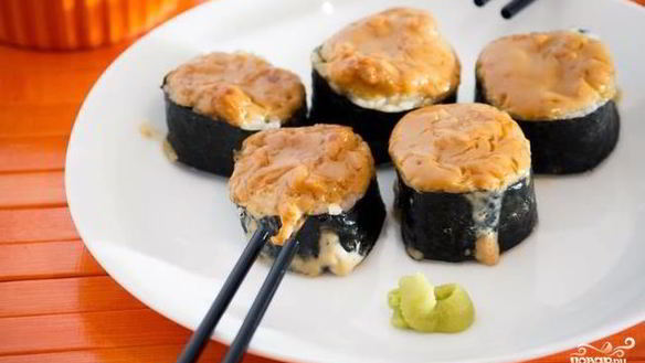 Рецепт Горячих роллов дома