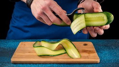 огуречные роллы с креветками