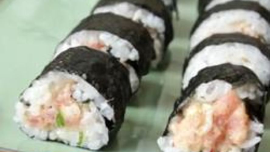 Рецепт острых роллов с тунцом