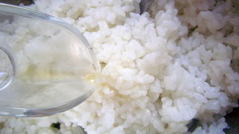 постные роллы с огурцом