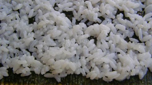 постные роллы с огурцом