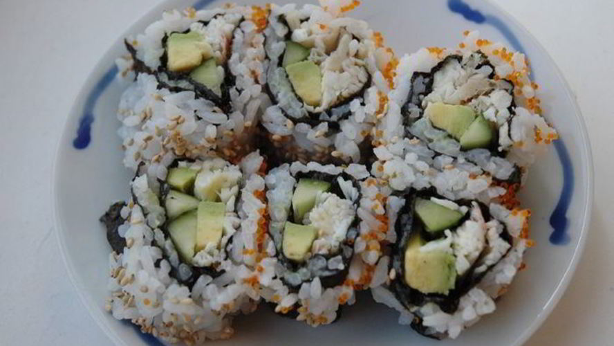 Рецепт ролла калифорния