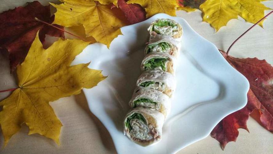 Рецепт ролла с печенью трески