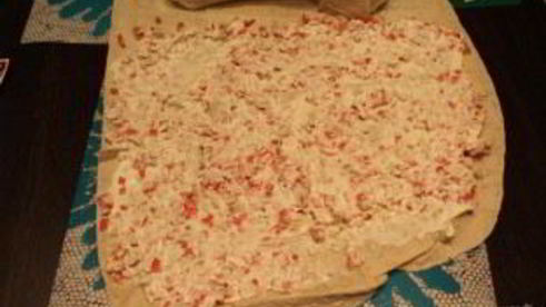 роллы из лаваша с крабовыми палочками