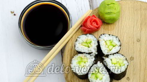роллы с огурцом каппа маки