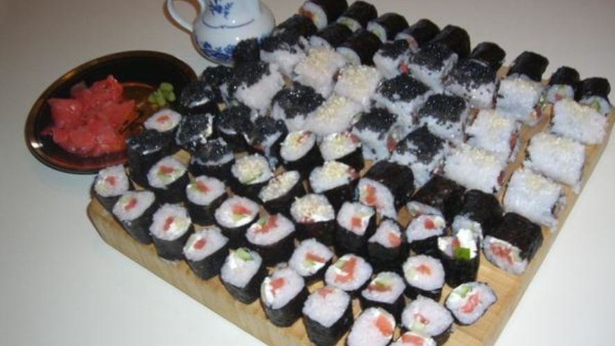 Рецепт роллов с семгой