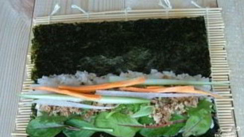 роллы с тунцом консервированным