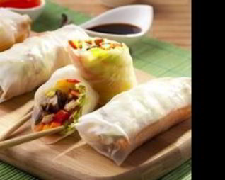 Спринг-ролл с курицей