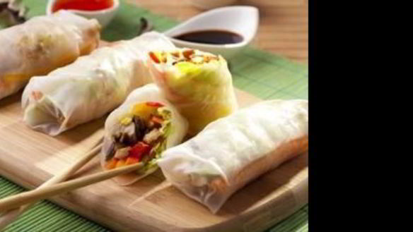 Рецепт Спринга-ролла с курицей