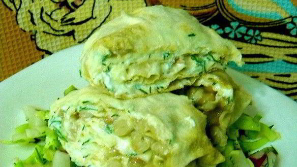 Рецепт Витаминного сытного ролла