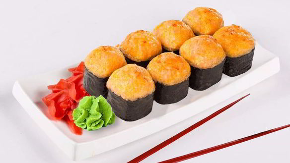 Рецепт Запеченных роллов с форелью