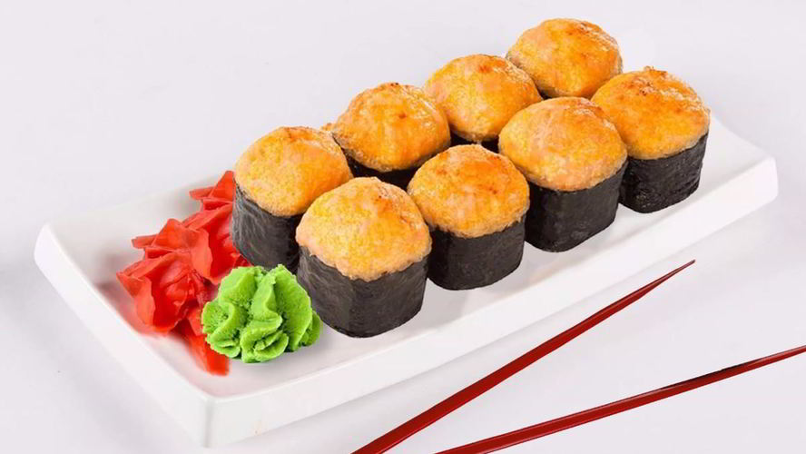 Рецепт запеченных роллов с форелью