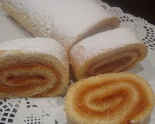 Бисквитный рулет Минутка