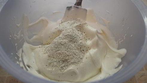 бисквитный рулет с жасмином