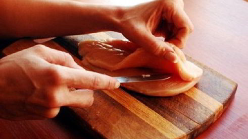 куриный рулет с яйцом