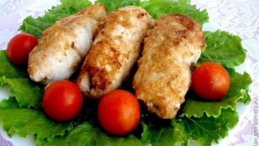 Рецепт куриных рулетиков с грибами на сковороде