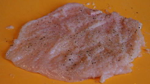 куриные рулетики с миндально-мятной начинкой