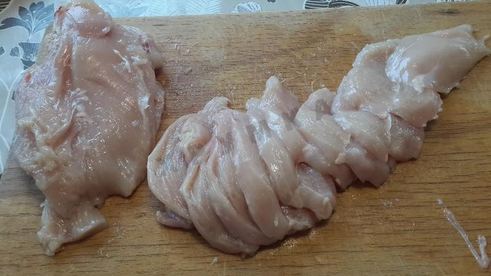 куриные рулетики в горчично-сливочном соусе