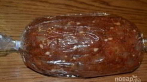 мясная нарезка из курицы мраморный рулет