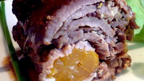 мясные рулеты с морковной серединкой и инжиром бургундия, нормандия, шампань