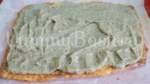 омлет-рулет с курицей и грибами