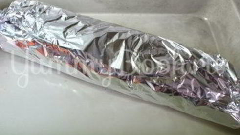 омлет-рулет с курицей и грибами