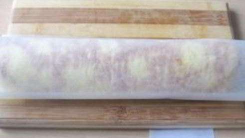 омлетный рулет с плавленым сыром