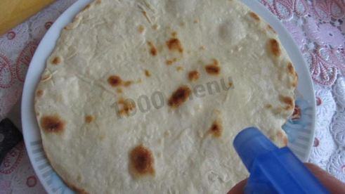 рулет из домашнего лаваша с начинкой