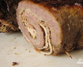 Рулет из говяжьей пашины