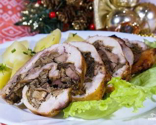 Рулет из кролика