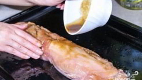 рулет из кролика